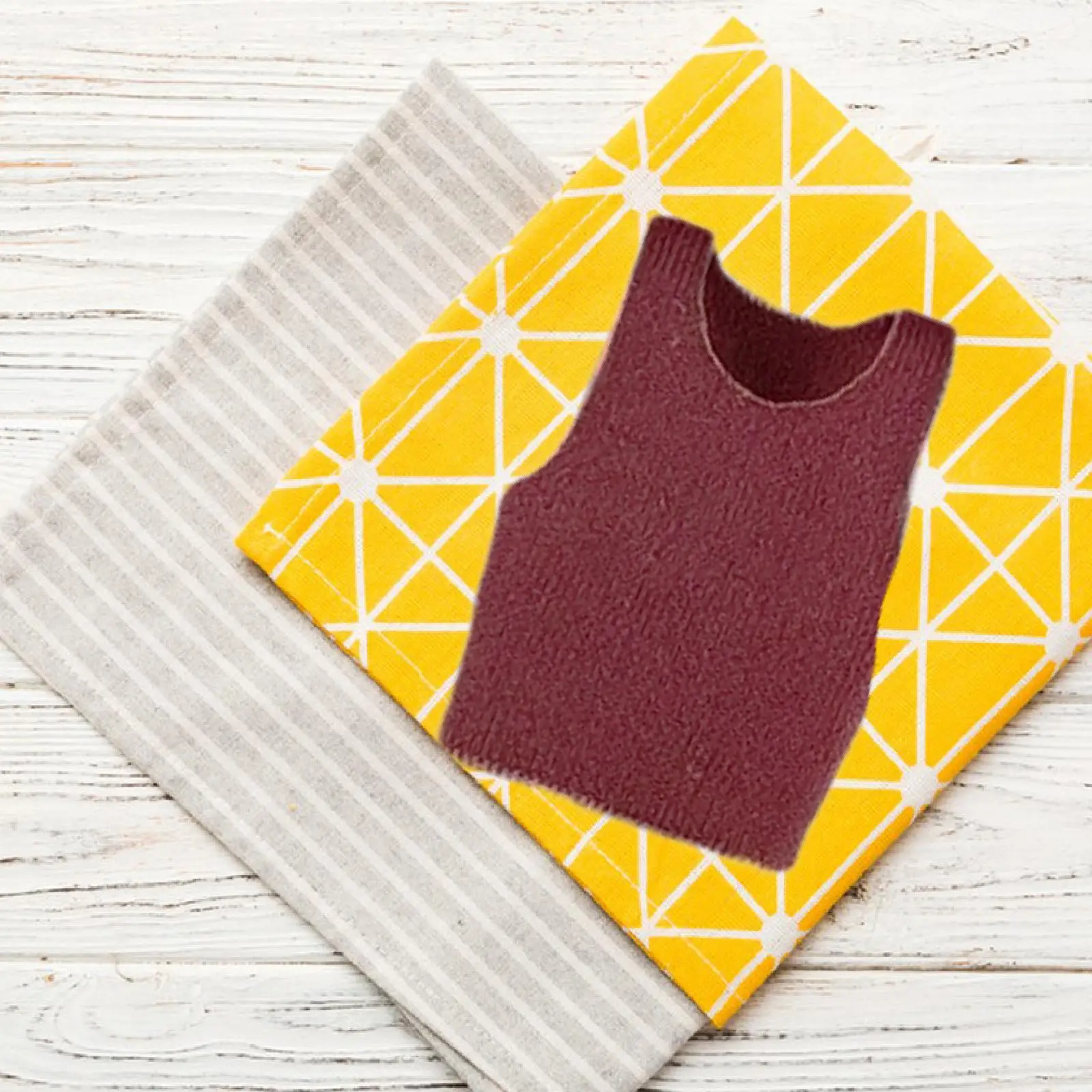 เสื้อกั๊กขนาด 1/18 สำหรับตุ๊กตาจิ๋ว แอคชั่นฟิกเกอร์ และของสะสม