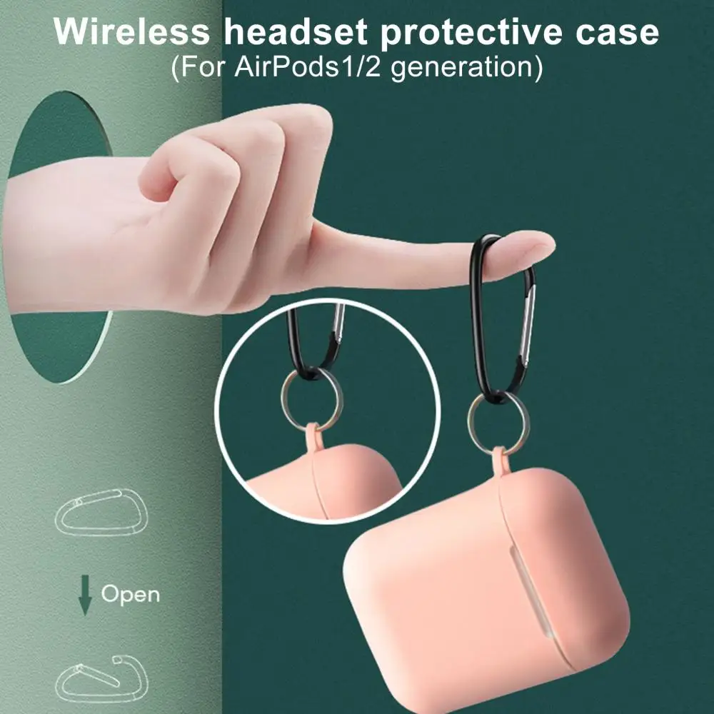 Anti falling Anti scratch Soft Silicone Earphone Protective Case For 1/2 Universal Protective Sleeve Replaceable Shell