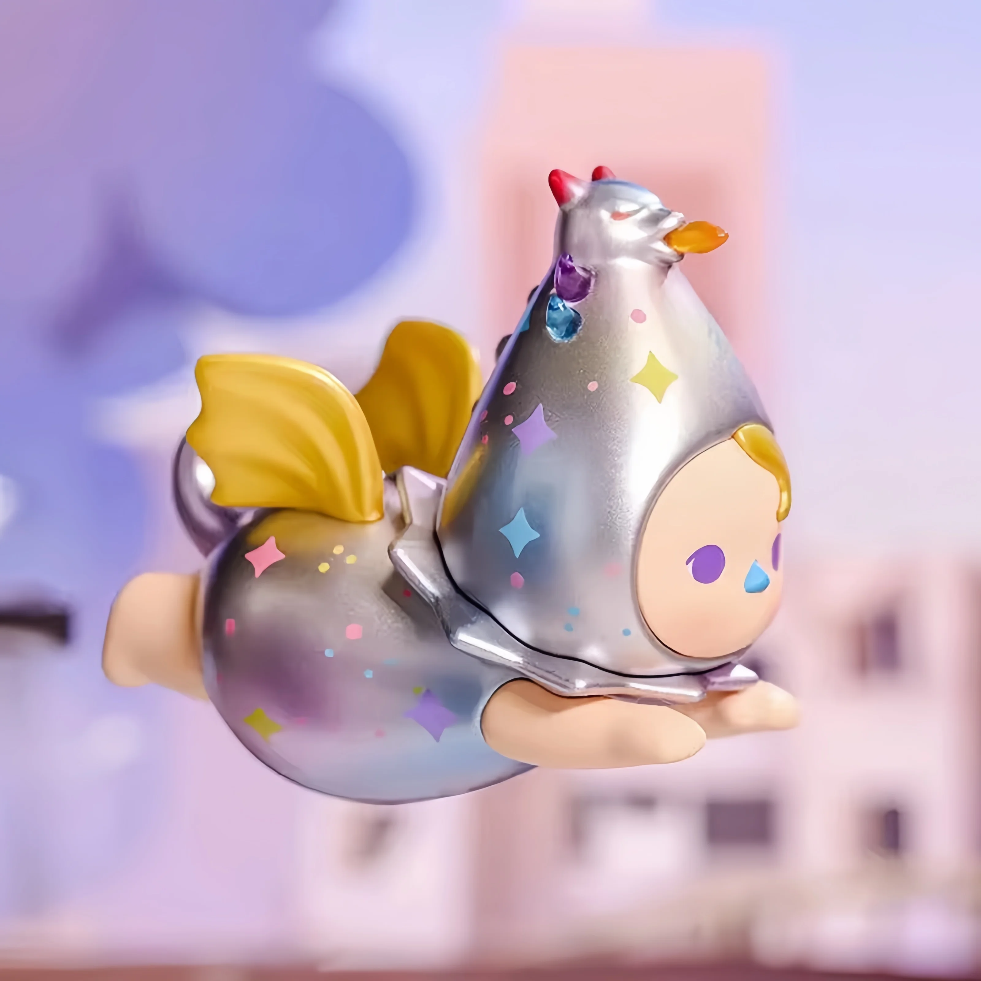 

Original PUCKY Elf Flying Series Blind Box Toys Doll Determine Style Cute Anime Figure Gift Desktop Ornaments Collect