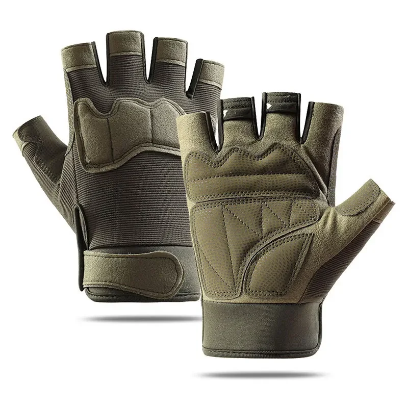 Tactical Gloves Half Finger for Men And Women Outdoor Mountaineering Cycling Wear-resistant Breathable Riding Gloves image 6