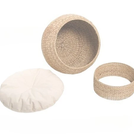 

Banana Leaf Cat House Cat Bed, Pet Supplies, Banana Leaf Woven Ball House