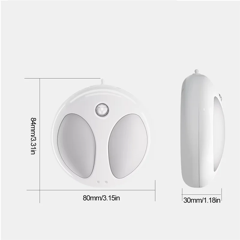 ABLN-Motion Sensor Mini Nightlight Magnetic LED Closet Light LED Closet Light For Bedroom