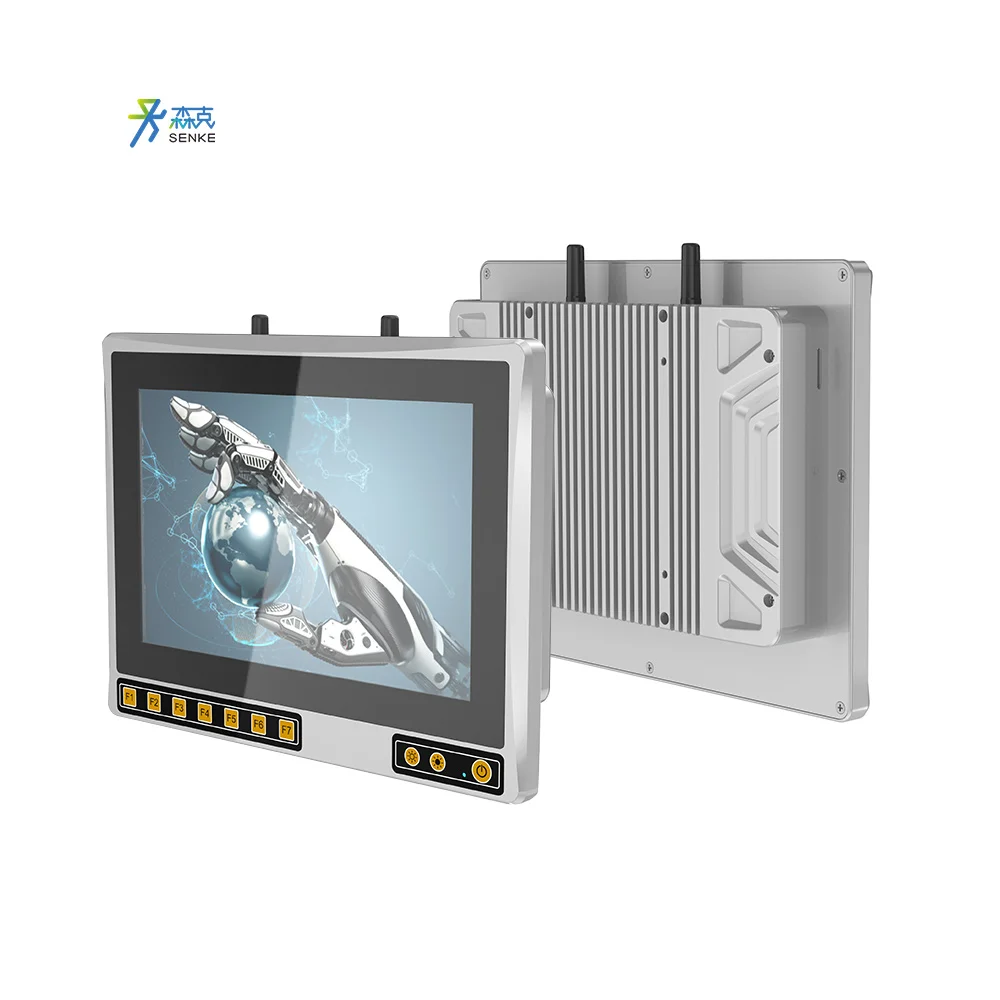 

Промышленный панельный ПК Senke 10.1" 12.1" для сельскохозяйственной и инженерной техники, сенсорный экран, все в одном