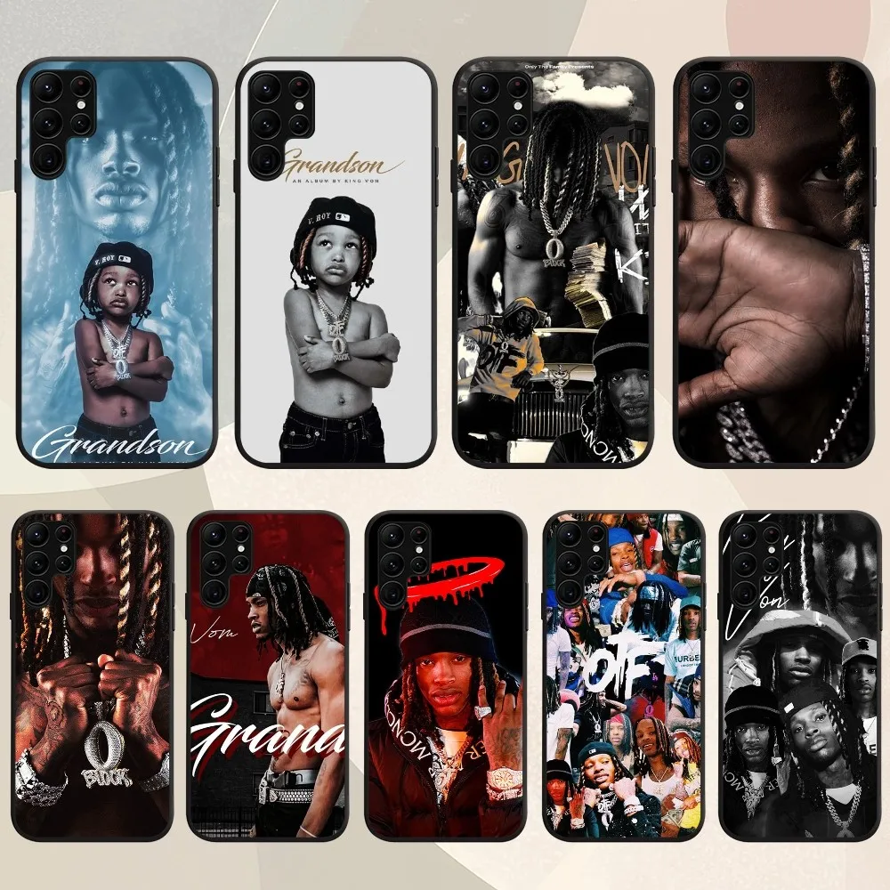 Rapper K-King V-Von Singer Grandson Phone Case For Redmi Xiaomi K40 11 Note 10 Poco PLUS 12 Pro ULTRA Shell