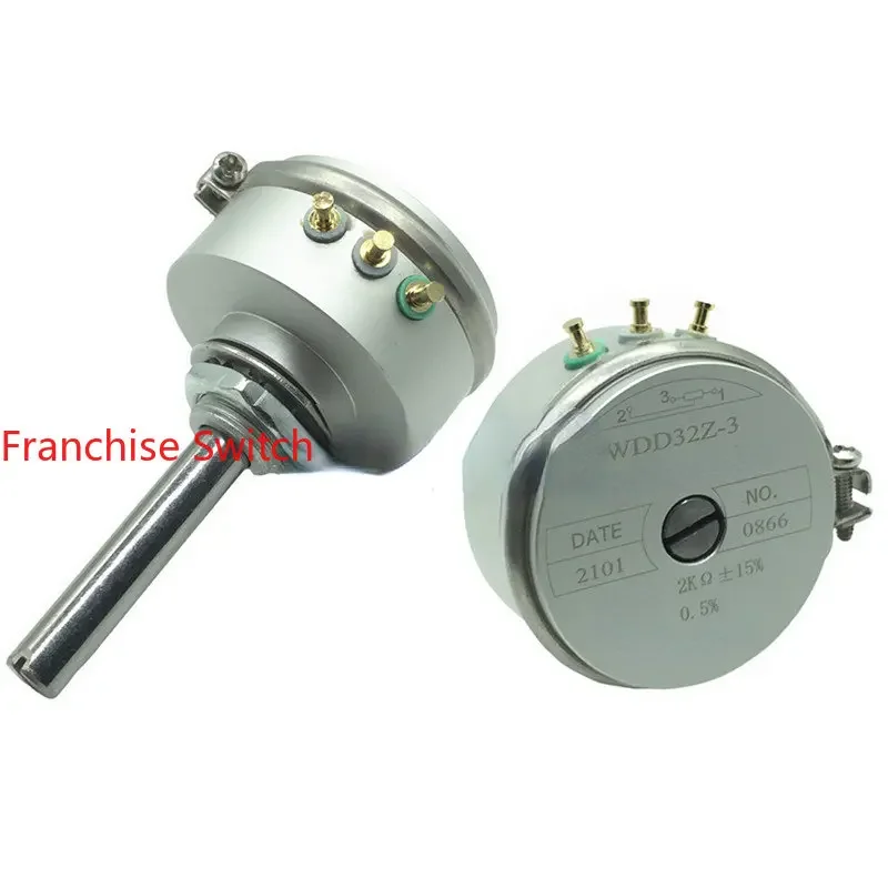 

WDD32Z-3 1K2K5K10 K Linear 0.5% Precision Conductive Plastic Potentiometer Angular Displacement Sensor