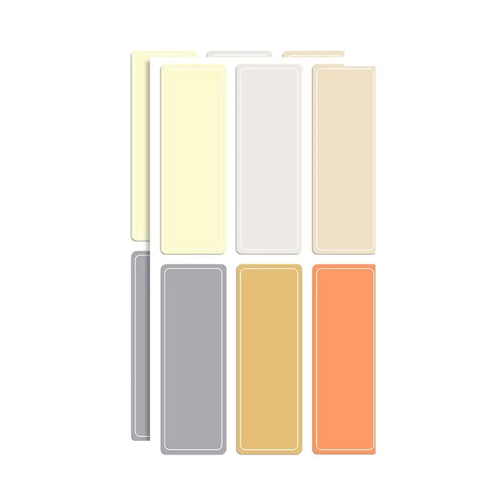 주제 분류 이름 태그 스티커 테이블 책상 스티커 장식 스티커 이름 라벨 자체 접착 맞춤형 명찰