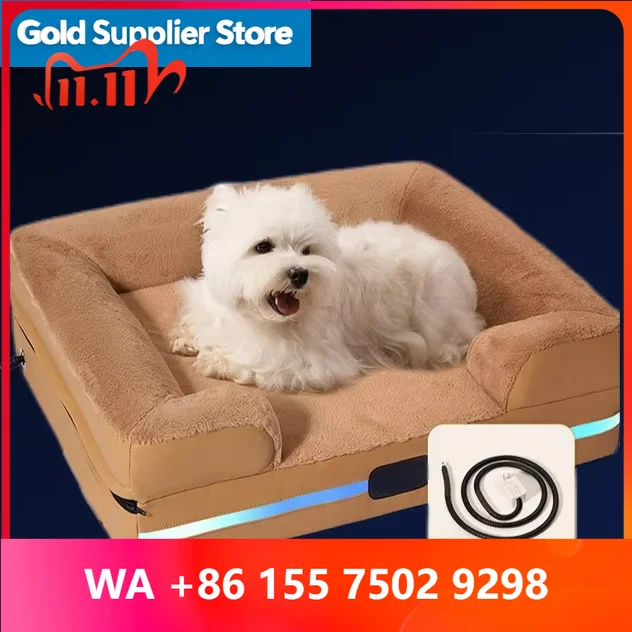 L Size Smart Dog Kennel - First Health Detection & Emotional Stress Anasis for Canine Wellness