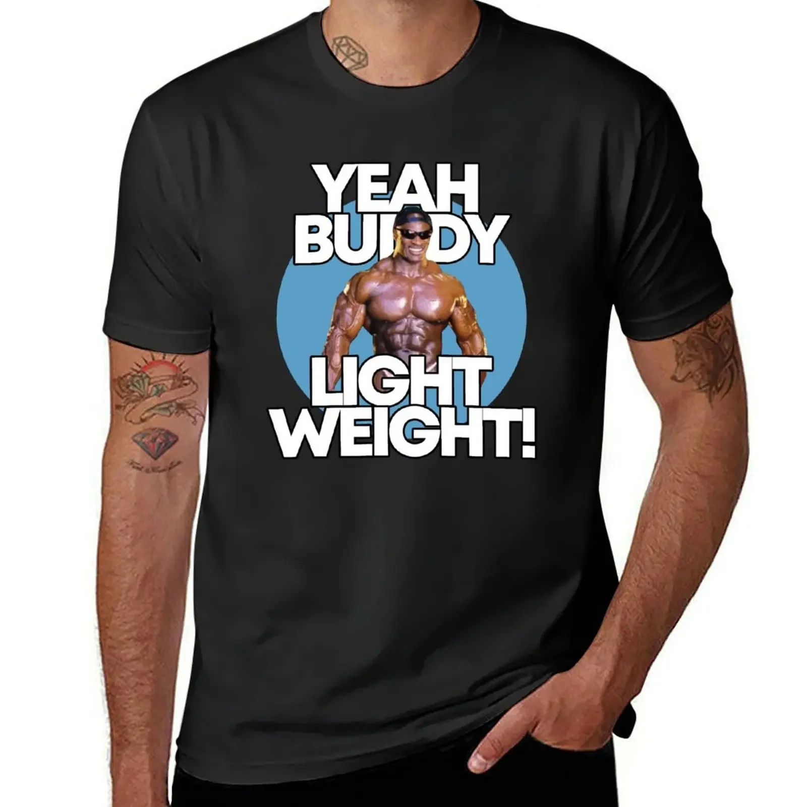 Yeah buddy light weight T-Shirt anime figures plus size tops mens t shirts top quality