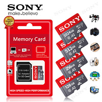 SONY Micro TF SD Card Extreme 1TB SD Memory Card Class 128GB 256GB High Speed Cartao De Memoria Flash Memory TF Cards For XiaoMi
