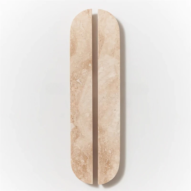 100% natural marble French drawer wardrobe handle high-end villa home decoration doorknob