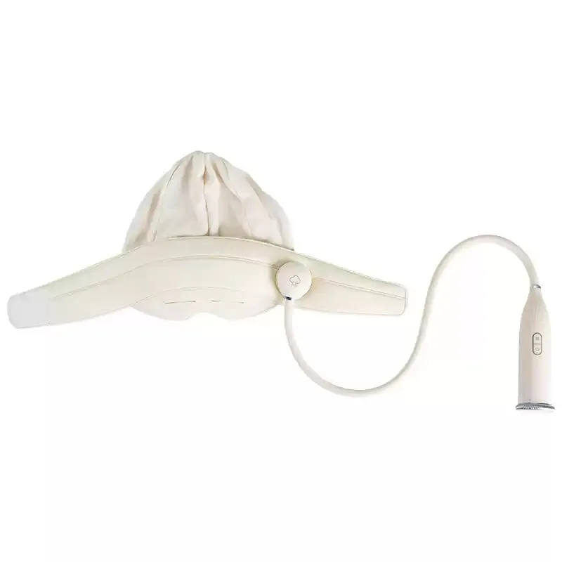 Multifunctional Head Relaxing Device Airbag Kneading Hot Compress Massage Cap For Scalp Eye Relief Sleep Aid