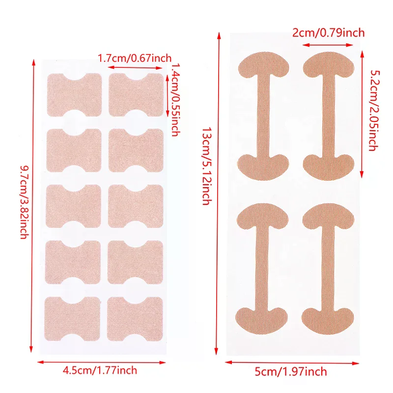 المهنية نام أظافر القدم مصحح ملصقات مجموعة تو العناية بالأظافر أدوات باديكير الرعاية الصحية يحمي علاج الداحس #5