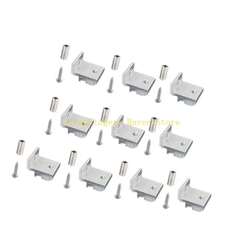 F68D 10 =pack Rusts Proof Shelf Mounting Brackets for Various Cabinet Types