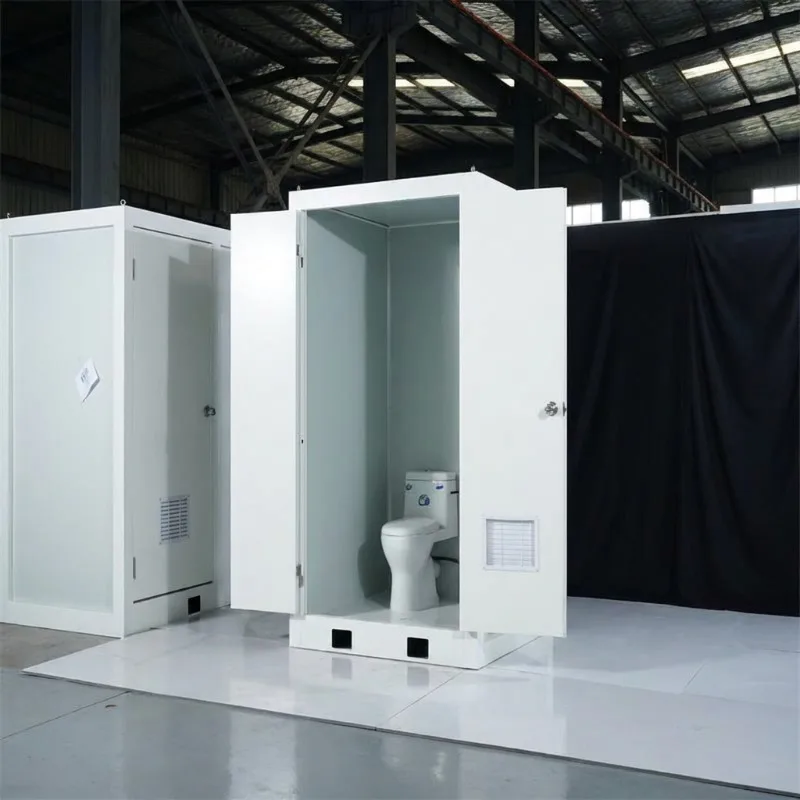 

Complete Set Double Room Restroom Mobile Portable Toilet for Outdoor Public