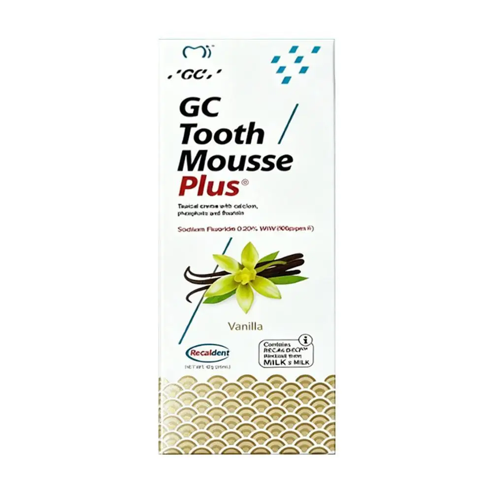 Original GC Tooth Mousse Plus Zahnpflege Zahnschutz Feste Topische Creme Anti-Karies Fluoridpaste für Kinder und Erwachsene – Detail 3