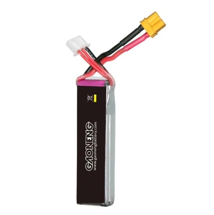 2pcs new GNB 2S 7.6V 450mAh 80C/160C HV Lipo Battery+Charger With XT30 For Racing Drone Quadcopter Helicopter Parts 7.6V Battery