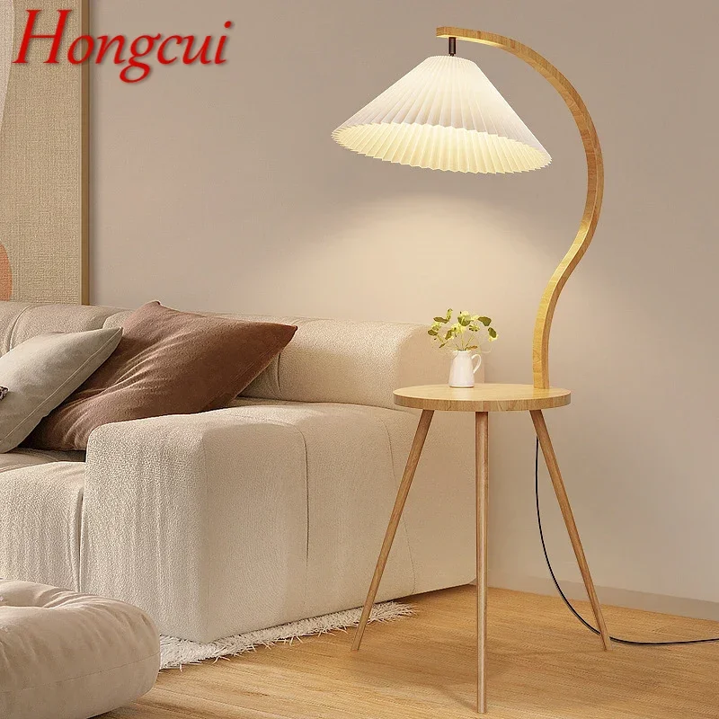 Hongcui-Lámpara de pie de estilo nórdico para el hogar, luz LED decorativa creativa de Arte Moderno, para habitación familiar