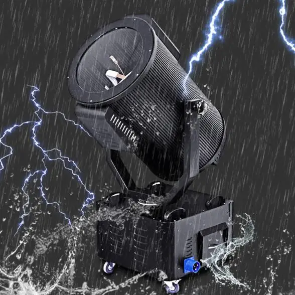 High Power Outdoor Sky Search Light 2000W Xenon Lamp Building Sky Projector Beam Moving Head Searchlights