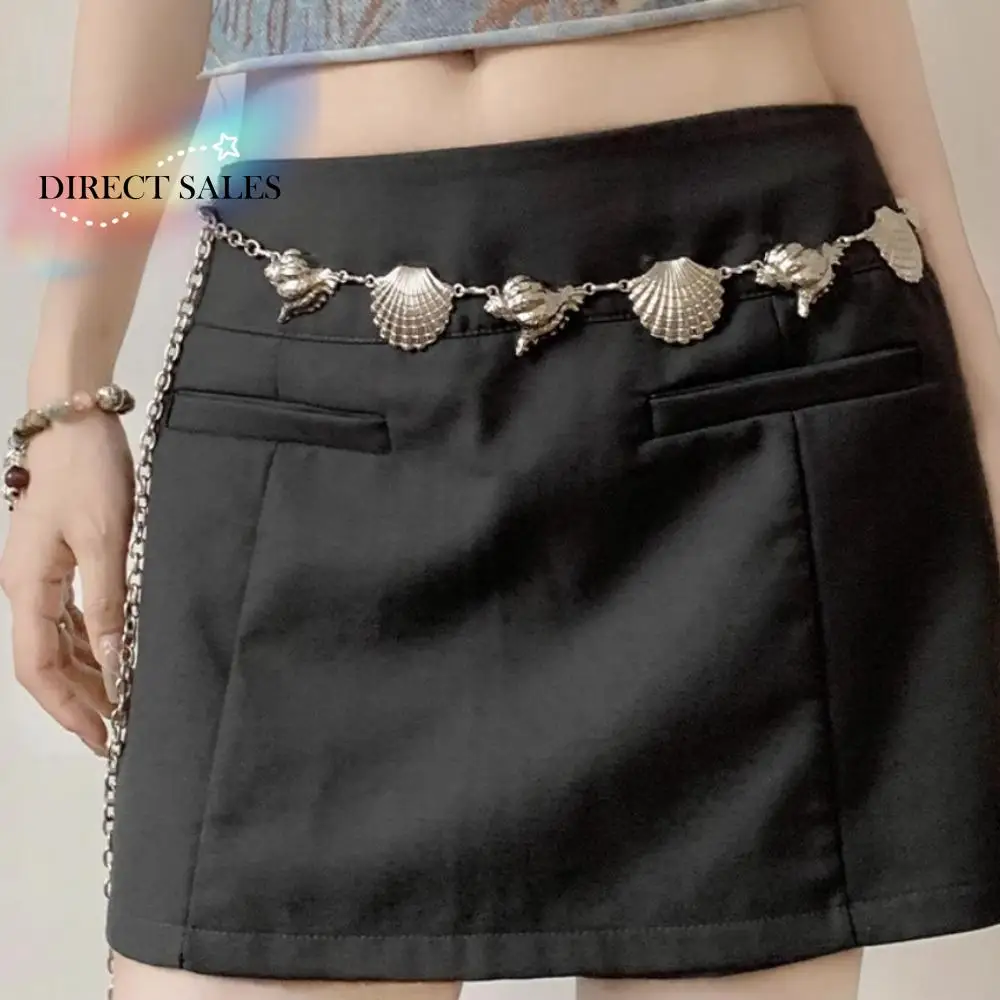 

Vintage Snail Bohemian Waist Chains Belly Chain Metal Dress Belt Chains Jewelry Silver Shell Body Chain Belly Dance