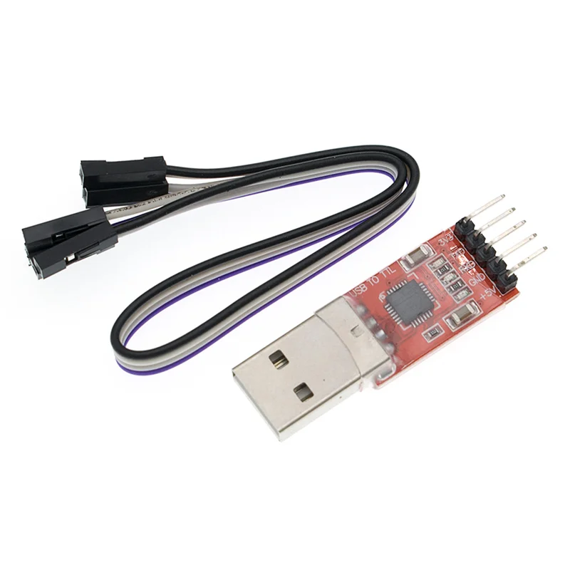 Módulo CP2102 USB para TTL Serial UART STC Download Linha de cabo Atualização Tipo A USB Micro-USB 5Pin