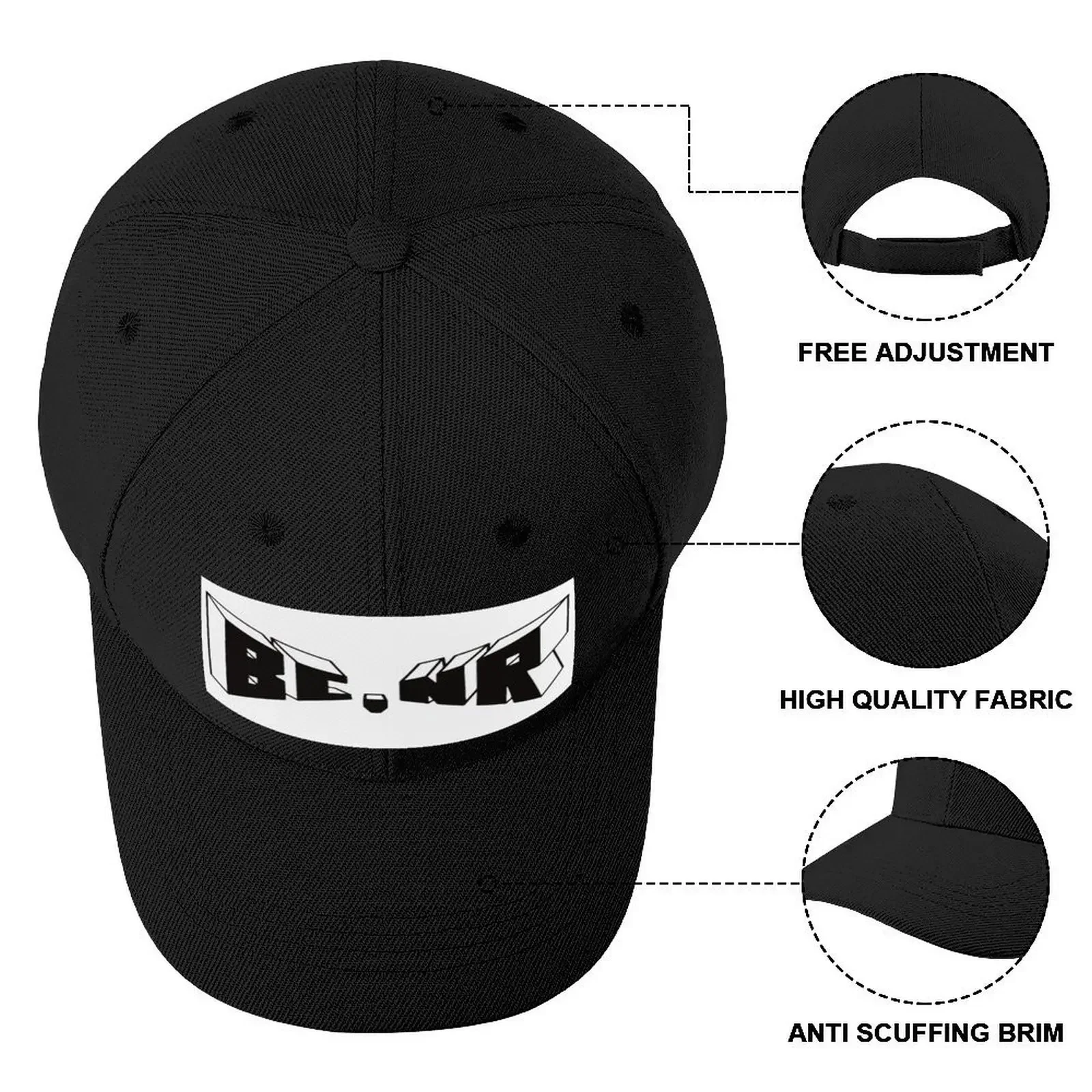 Black, Country New Road - Ants From Up ThereCap Baseball Cap summer hat birthday sun hat Caps For Women Men's