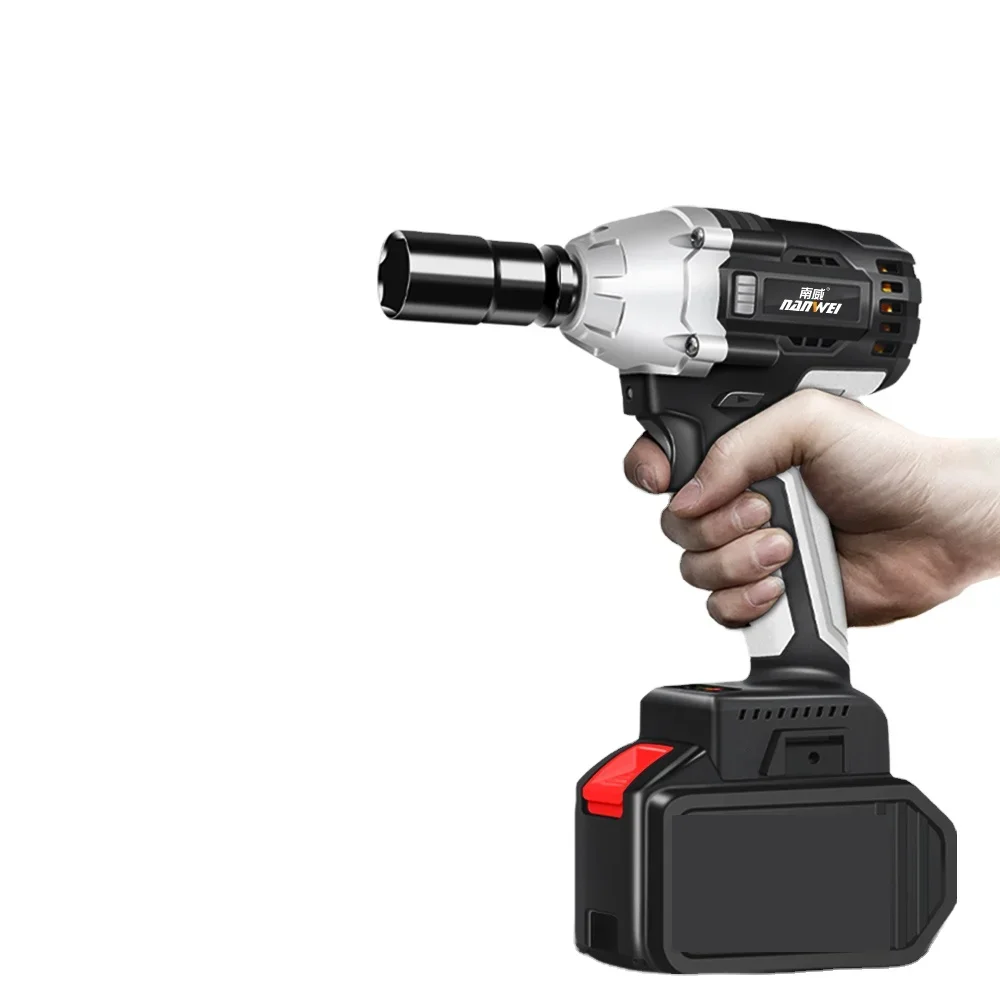 

# Hot For NANWEI Electric Impact Wrench 21V Brushless Li-ion Battery Power Tools Variable Speed
