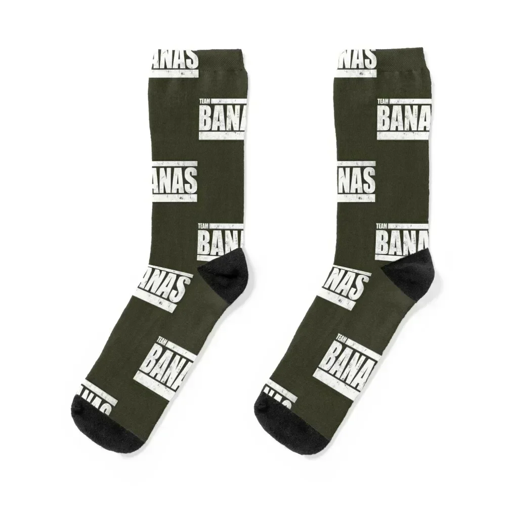 The Challenge MTV Team Bananas Socks floral colored Luxury Woman Socks Men's