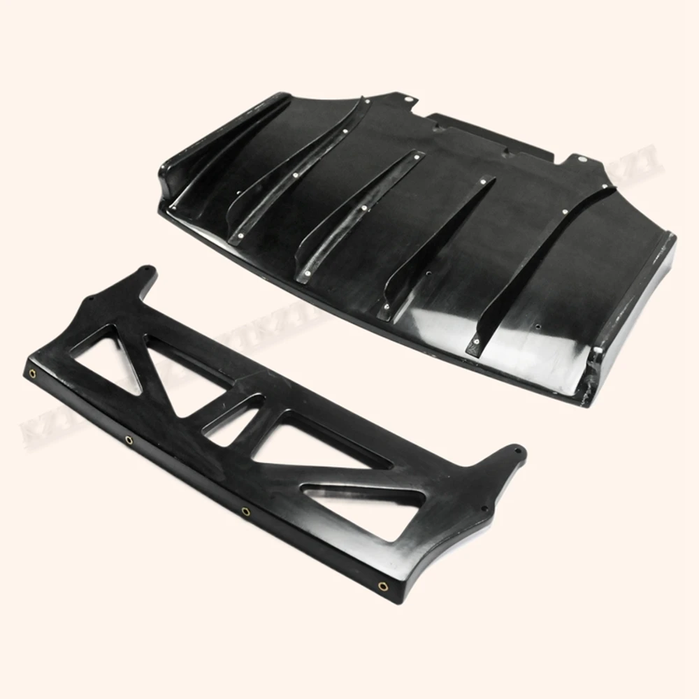 For Mazda Mx5 Na Roadster Miata Js Style Rear Under Diffuser With Fin Fiber Glass