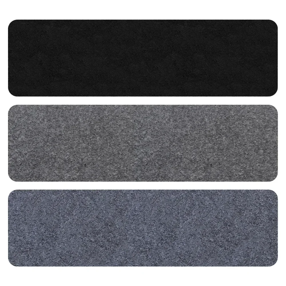 Stair Tread Carpet Mats Adhesive Non-Slip Water Absorption Stair Mat Step Rugs Safety Mute Floor Mats Pad 76 X 20cm