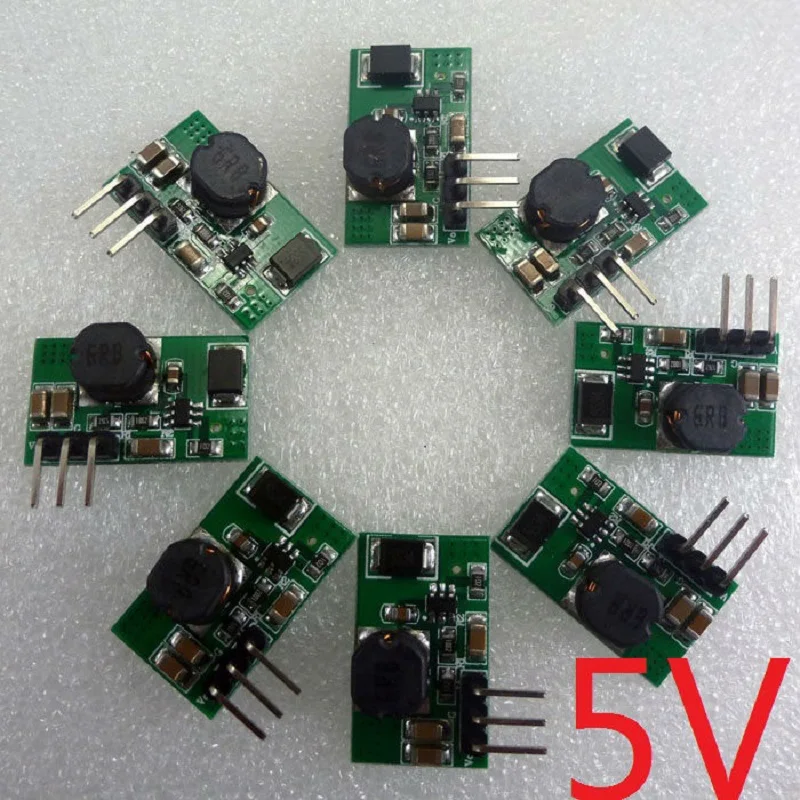 8 Pcs 10W Breadboard Power Module DC 6.5V-23V 12V to 5V DC DC Converter replace mb102 AMS1117 LM2596 Compact Universal ProInt