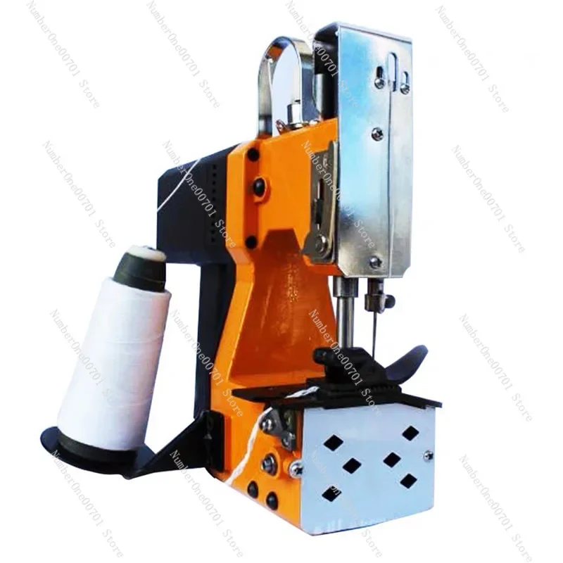 GK9-200 Electric Sewing Machine 210W Portable Automatic Packaging Agriculture Textile Industry Woven Bag Mini Sealing Overlock