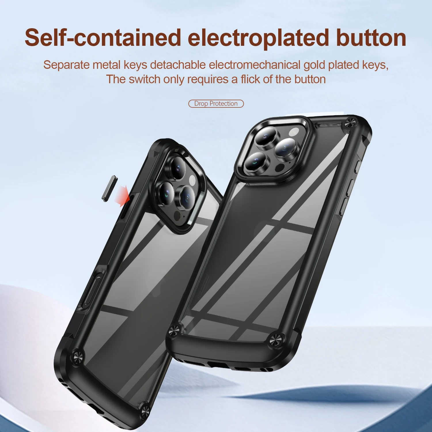 Nieuwe luxe, robuuste, valbest - Clear Shockproof Bumper Case recensie en prijs
