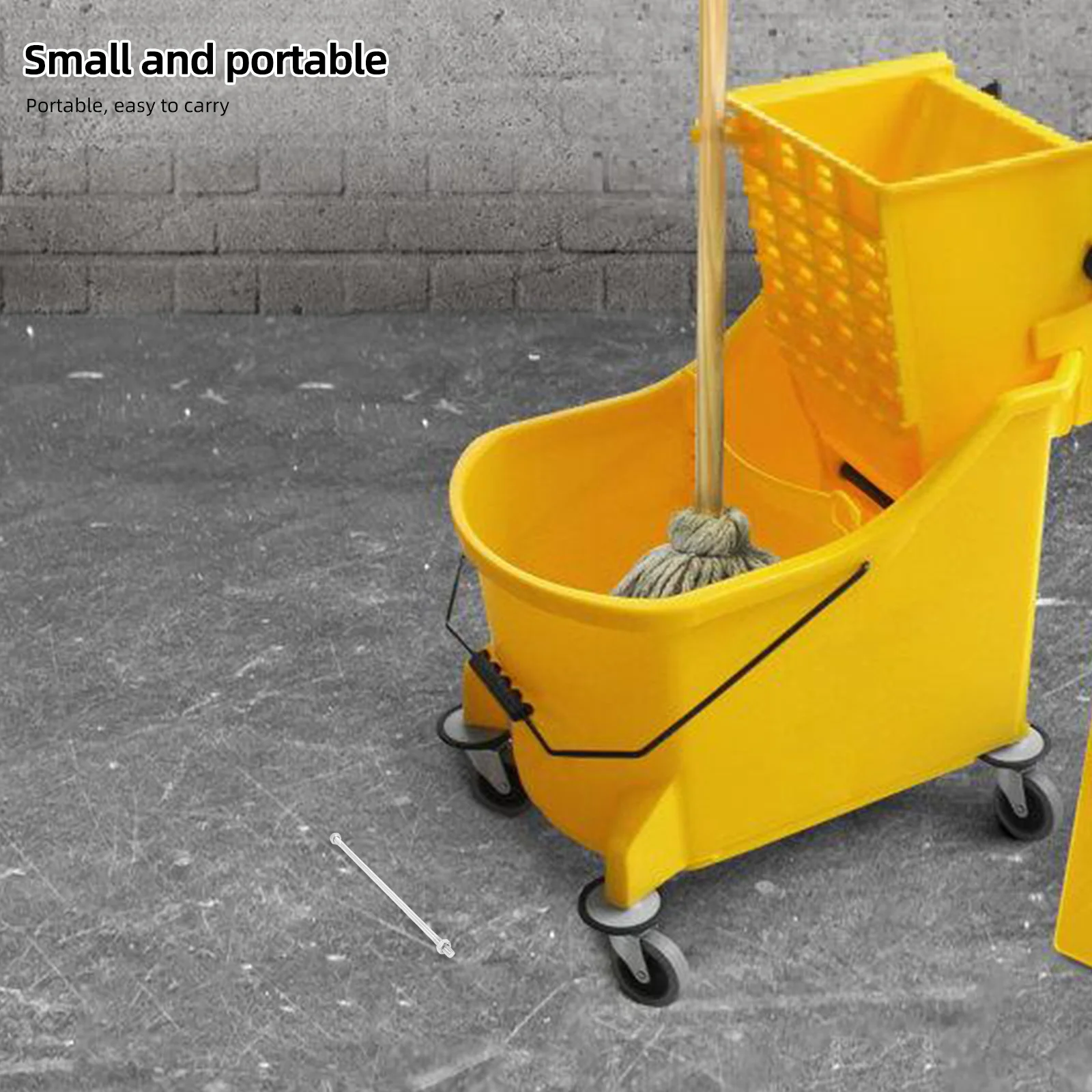 

Heavy Duty Mop Bucket Lever with Ergonomic Design for Smooth Operation in Commercial Kitchens and Warehouses Mop Draining Bucket