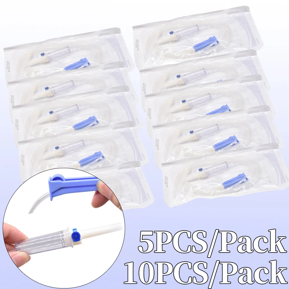 

5/10Pcs Dental Irrigation Disposable Tube Kit Implant Flush Hose Transparent Disposable Tube Match Nsk Oral Irrigation Kit Tools