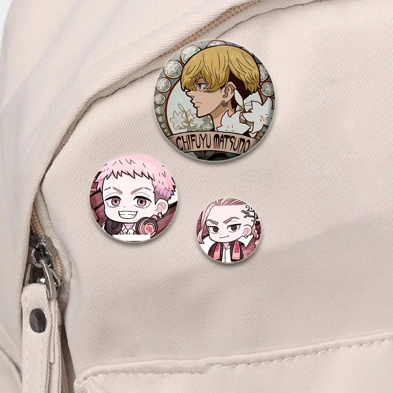 Comic Badge over Manjiro Sano Prachtige Leuke Broches Handgemaakte Creatieve Emaille Pins voor Kleding Rugzak Sieraden Accessoires