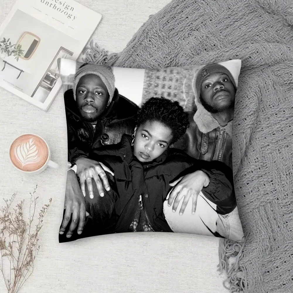 

Fugees Band The Score Pillow Case Cover Square Sofa with for pattern comfortable cushionsuitable of room