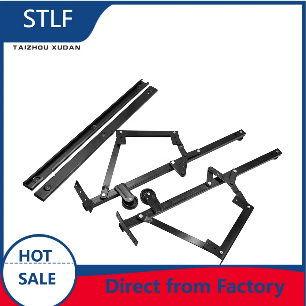 

stlf Stainless Steel Modern Design Upholstery Furniture Hinge Hardware for Sofa Bed Lifting Mechanism Living Room Hotel Us
