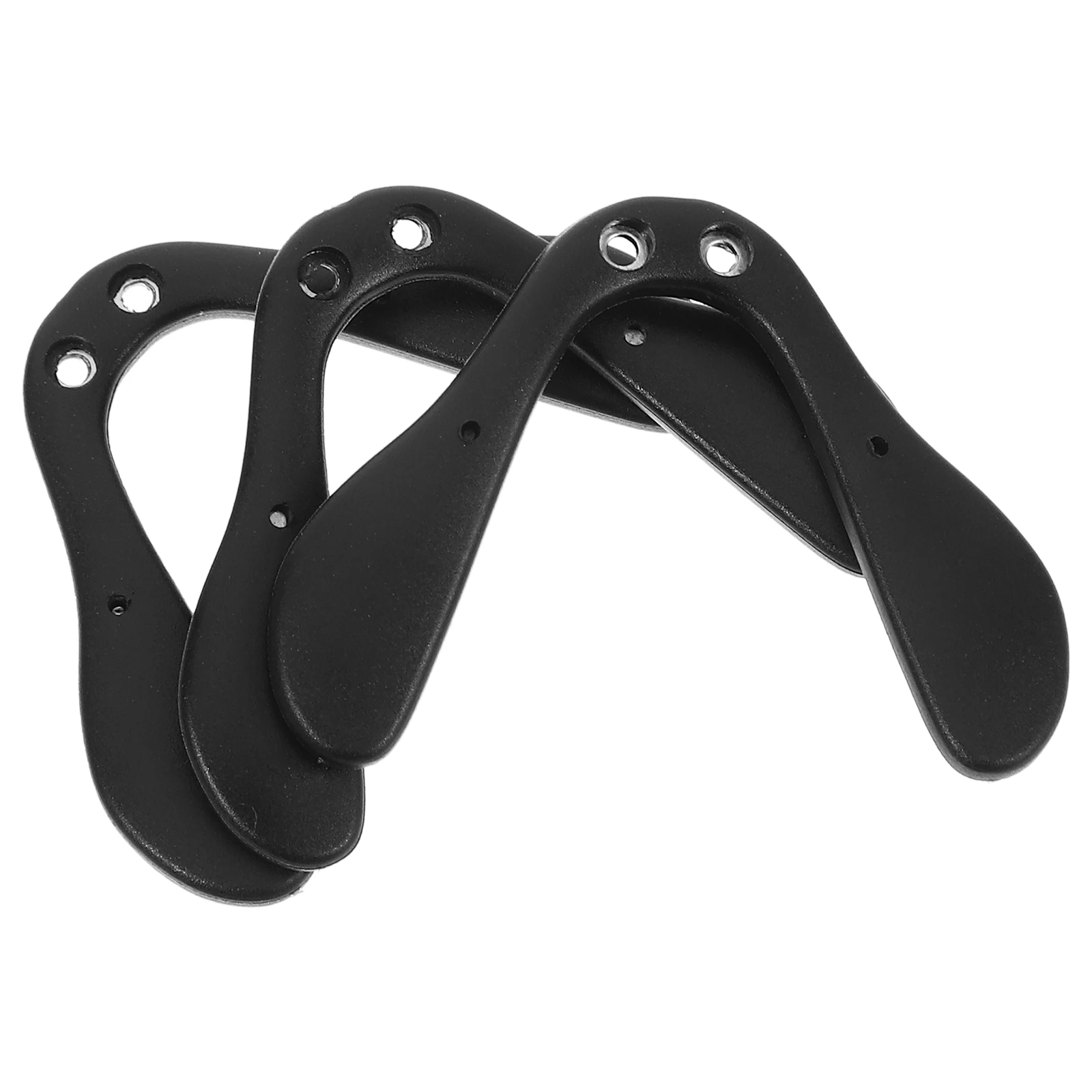 3 قطع من وسادات الأنف العالمية للنظارات لركوب الدراجات، ملحقات الدراجة البديلة، عدسة رياضية تدعم حشية الجسر #2