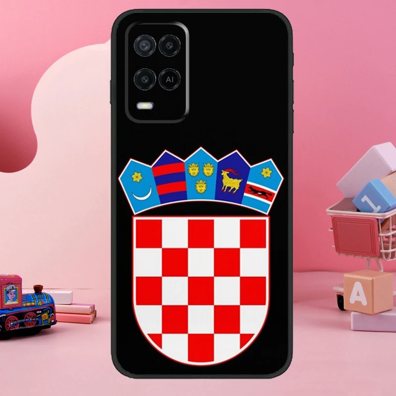 Croatia flag Case For OPPO A74 A94 A54 A17 A57 A77 A5 A9 A53 S A15 A16 A76 A96 A52 A72 A58 A78 A98 Coque