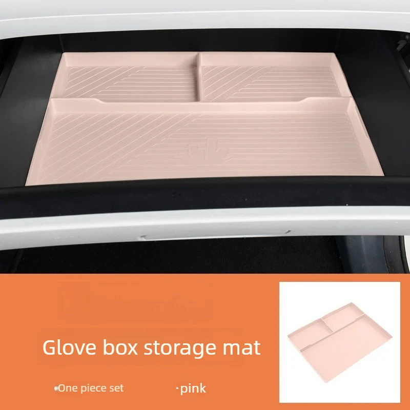 Co-pilot Storage Box For Geely EX2/Xingyuan Glove Box Storage Drawer Storage Baffle Interior Modification Accessories Supplies