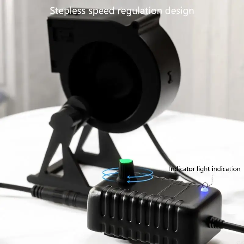 سطح المكتب منفاخ مروحة 12V 1A قابلة للتعديل سرعة التبريد منفاخ الهواء المنفاخ مناسبة C7AC
