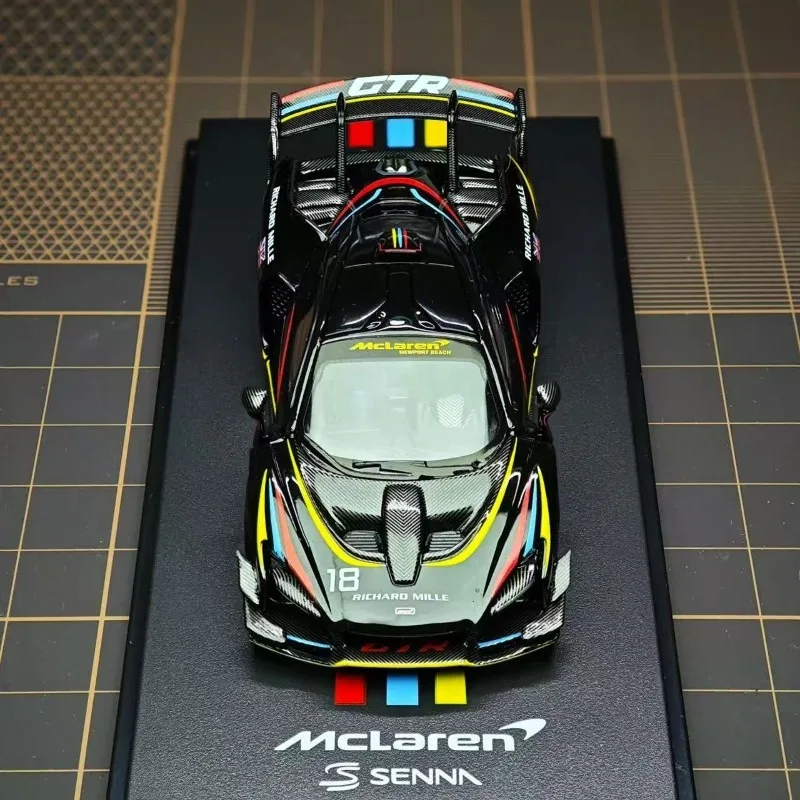 

CM Model 1:64 McLaren Senna GTR Alloy Car Model Collection Gift Big Boy Toy