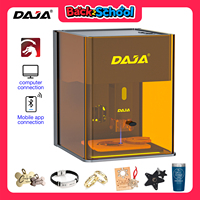 DAJA DJ6 Pro Laser Engraver Portable Safety Cover Cut Business Engraving Machine for Metal Stainless steel Jewelry Wood Acrylic