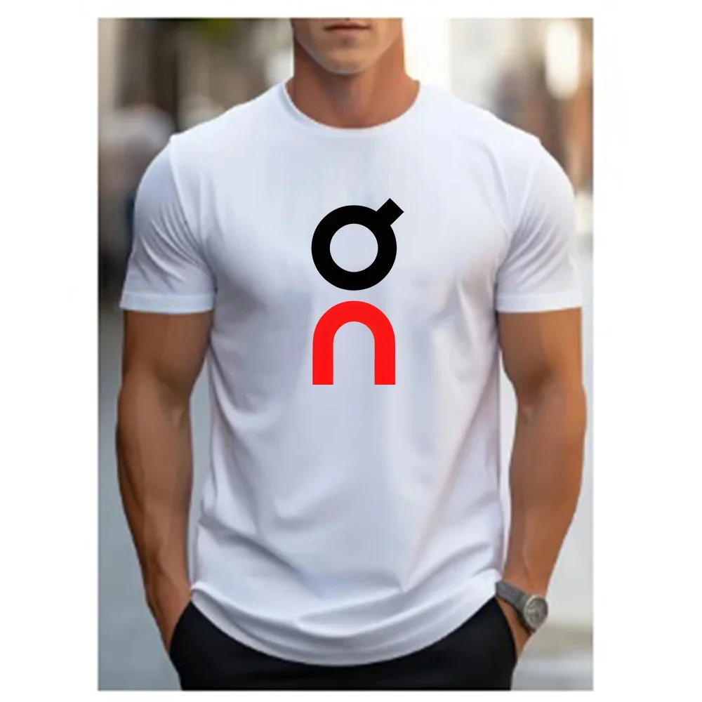 2026 Sommer Mode Vielseitiges Herren Locker Sitzendes Freizeit-T-Shirt mit Einfarbigem Kreativem Buchstabendruck, Kurzärmeliges T-Shirt-Oberteil – Detail 2