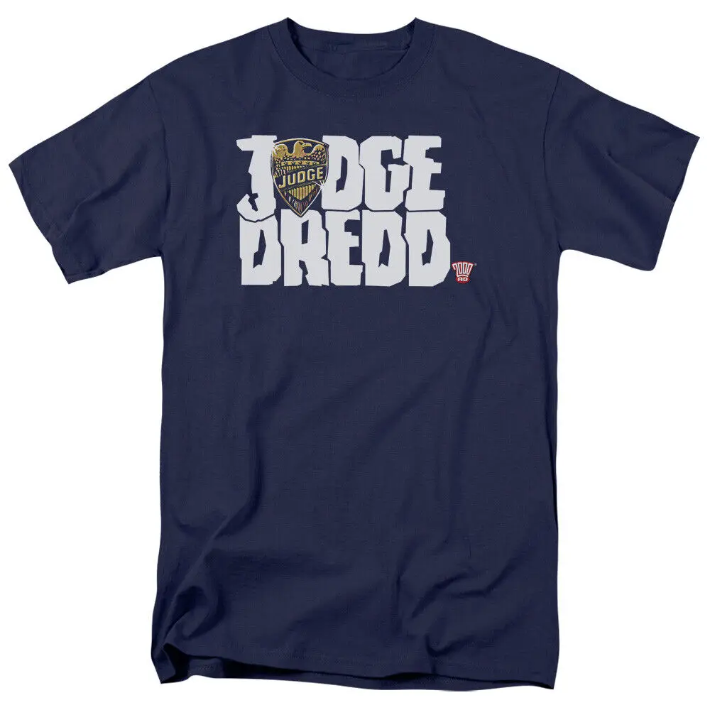 Judge Dredd Logo Licensed Adult T Shirt