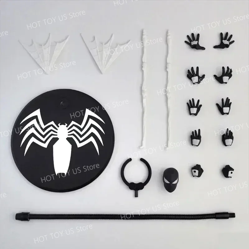 Spider Man Symbiote Black Suit Scarlet Spider In Stock Mess Toys Spiderman Messtoys Neighbor Anime Action Figure Gifts Toys