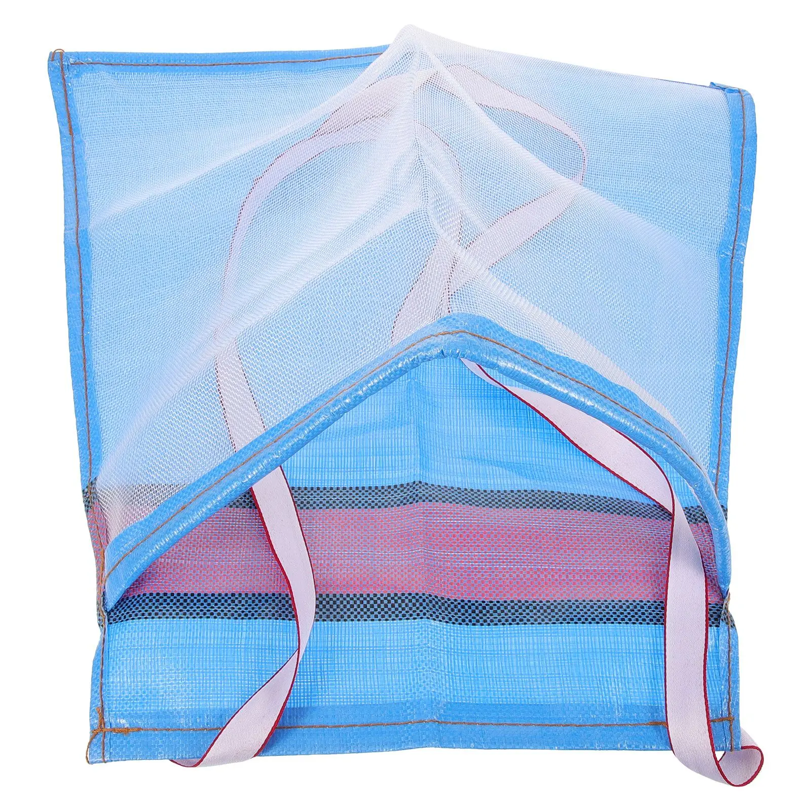 Borsa da giardinaggio per raccogliere frutta e verdura, portaoggetti da appendere, custodia per foraggiamento dei funghi, grembiule blu, custodia per foraggiamento in nylon per esterni