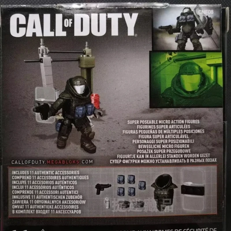 Disponibile Mega Bloks Call Of Duty Pacchetto scena per persona singola Action Figure Expert Stealth Sniper Immersioni profonde Frogman Regalo