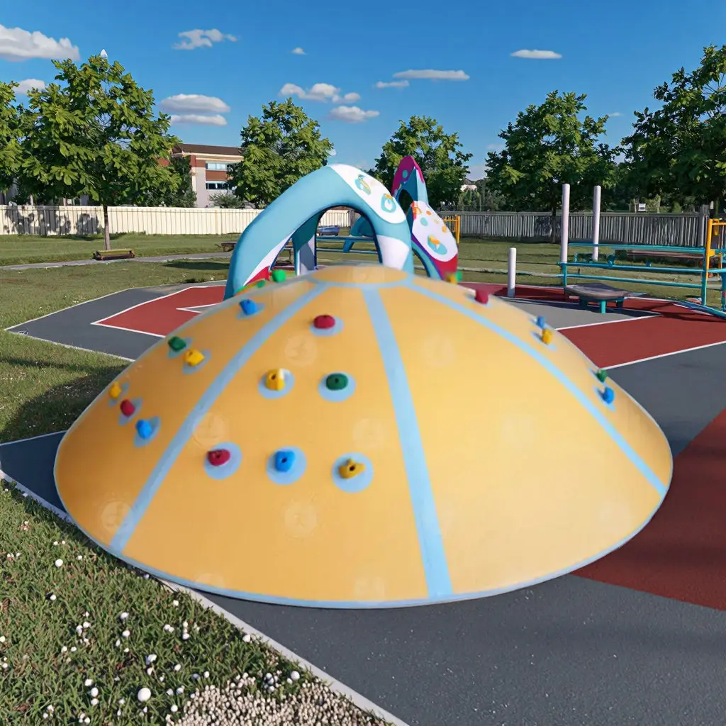 Eco-friendly Kids Climbing Wall, Inflatable Rock Climbing Equipment for Indoor and Outdoor Use, Home Entertainment Toy