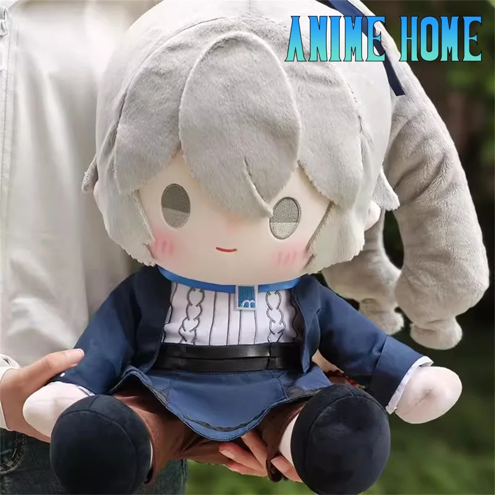 

Plushie Honkai Impact 3rd Bronya Zaychik 40cm Doll Toy Sitting Body Clothes Costume Dress Up Game Cosplay MT